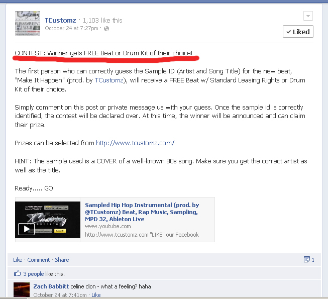 "Guess the Sample ID" Contest #1 "Guess the Sample ID" Contest #1