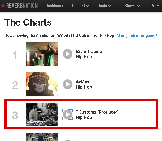 tcustomz reverbnation
