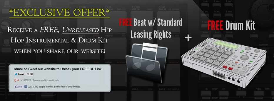 free soulful hip hop beat and drum kit from tcustomz.com